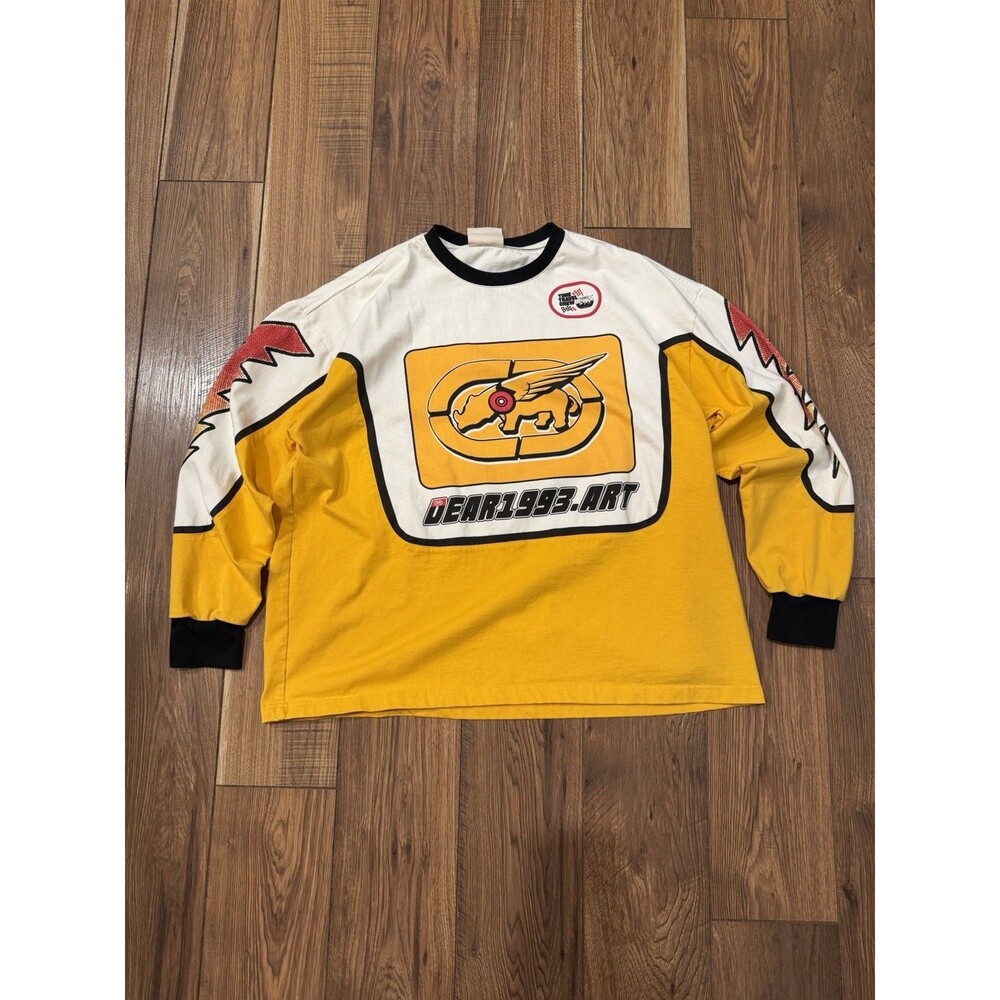 Ecko Unltd X Dear1993.art Long Sleeve T-Shirt Size Large Men’s Graphic Y2K AOP